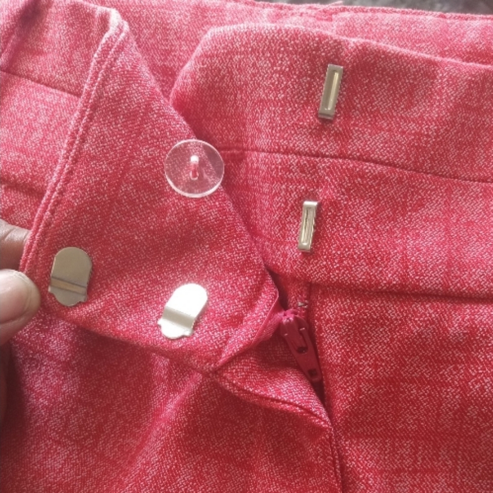 Newyork & Company Women's Chic Pink Bootcut Trousers Size 18 - Picture 7 of 13